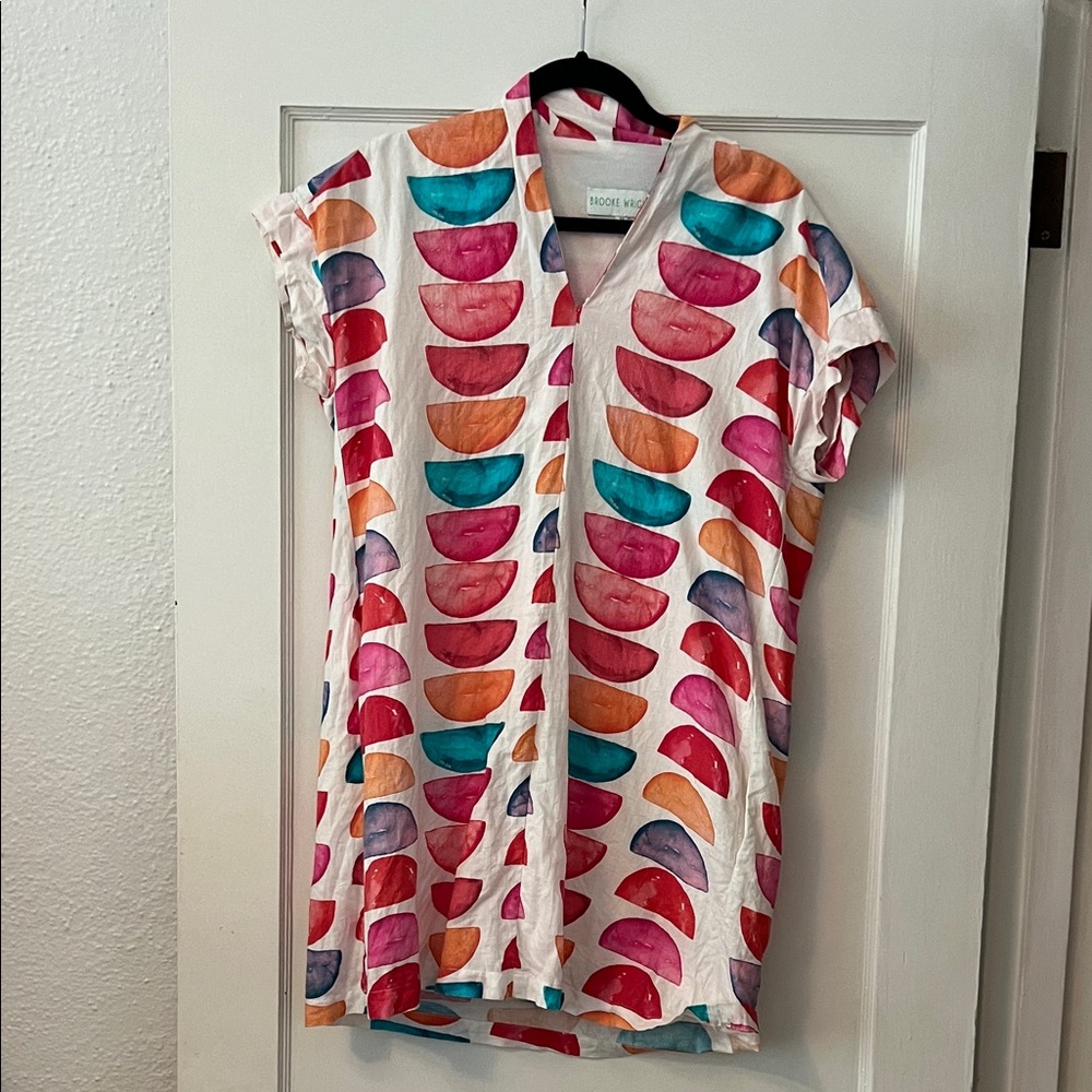 Brooke Wright linen dress